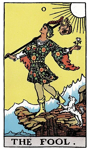 The Fool · 塔罗牌插图