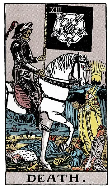 Death · 塔罗牌插图