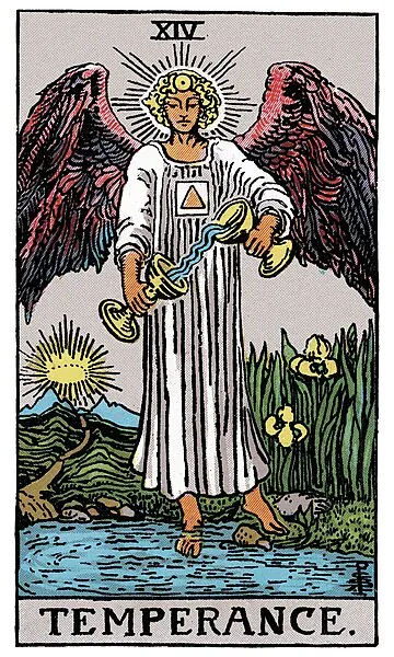 Temperance · 塔罗牌插图