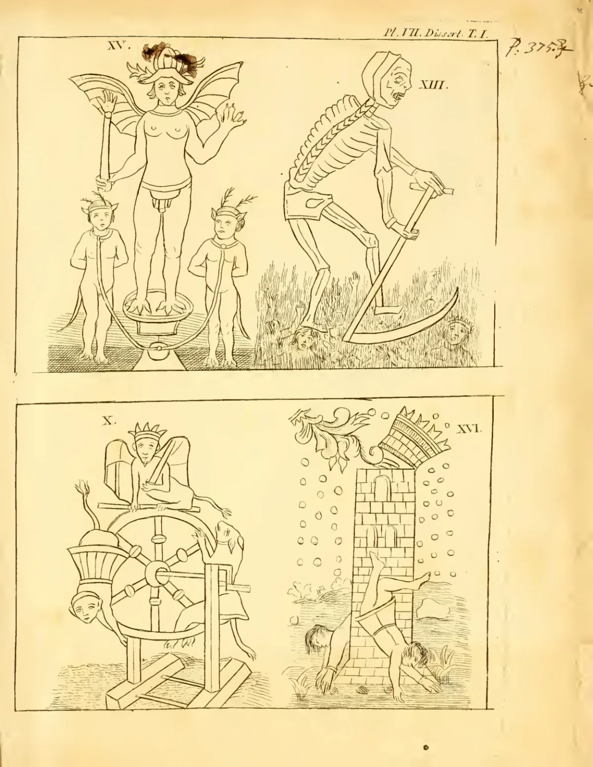 Court de Gébelin《原始世界》塔罗版画